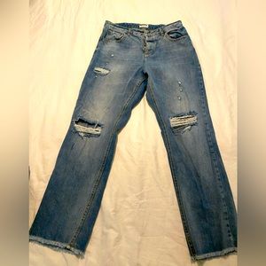 Avec Les Filles Straight Leg Jeans